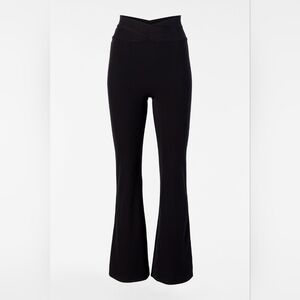 BANDIER Luna Wrap Flare Legging - Black